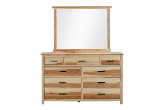 A-America - Gallagher Dresser & Mirror in Natural Hickory - GALNH5552 view 1