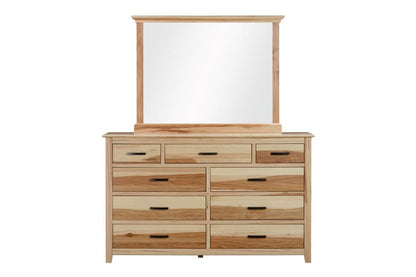 A-America - Gallagher Dresser & Mirror in Natural Hickory - GALNH5552 veiw 1