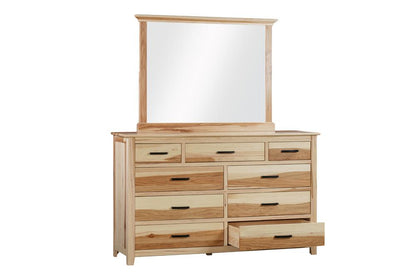 A-America - Gallagher Dresser & Mirror in Natural Hickory - GALNH5552 veiw 2