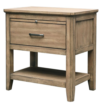 A-America - Geo Heights Nightstand in Butterscotch - GEOBT5750 veiw 1