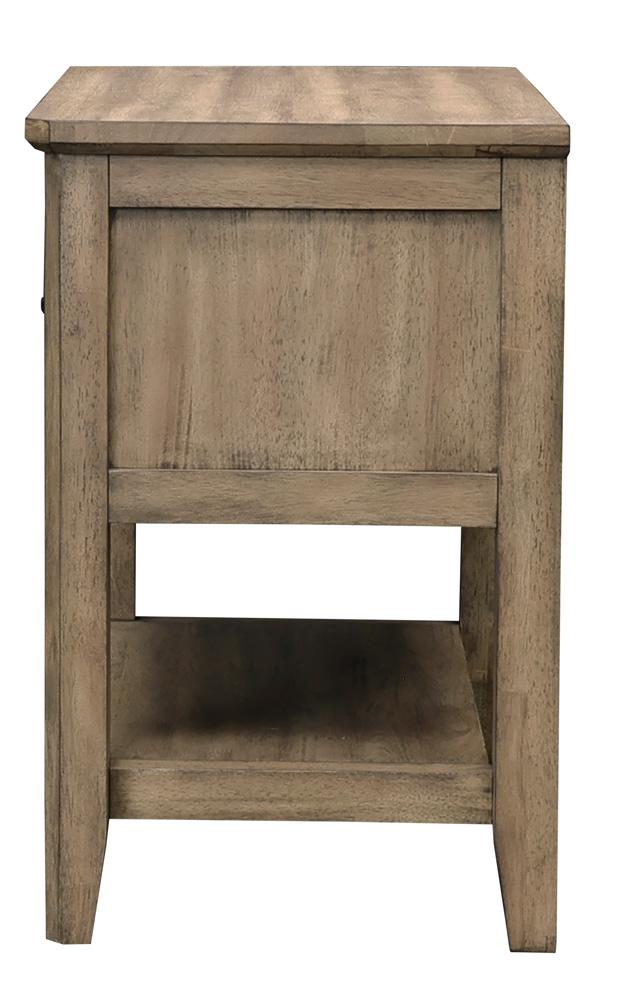A-America - Geo Heights Nightstand in Butterscotch - GEOBT5750 veiw 6