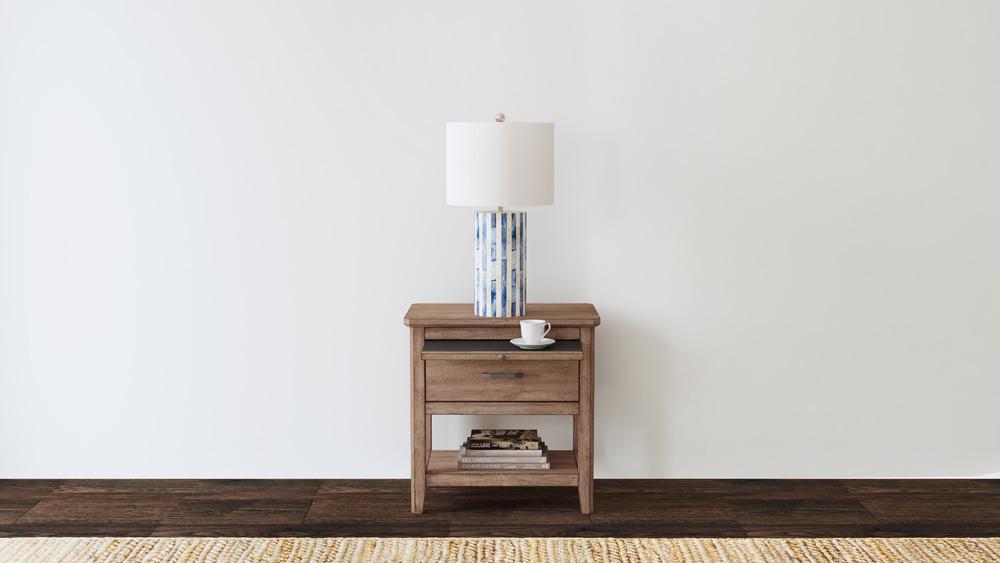 A-America - Geo Heights Nightstand in Butterscotch - GEOBT5750 veiw 8