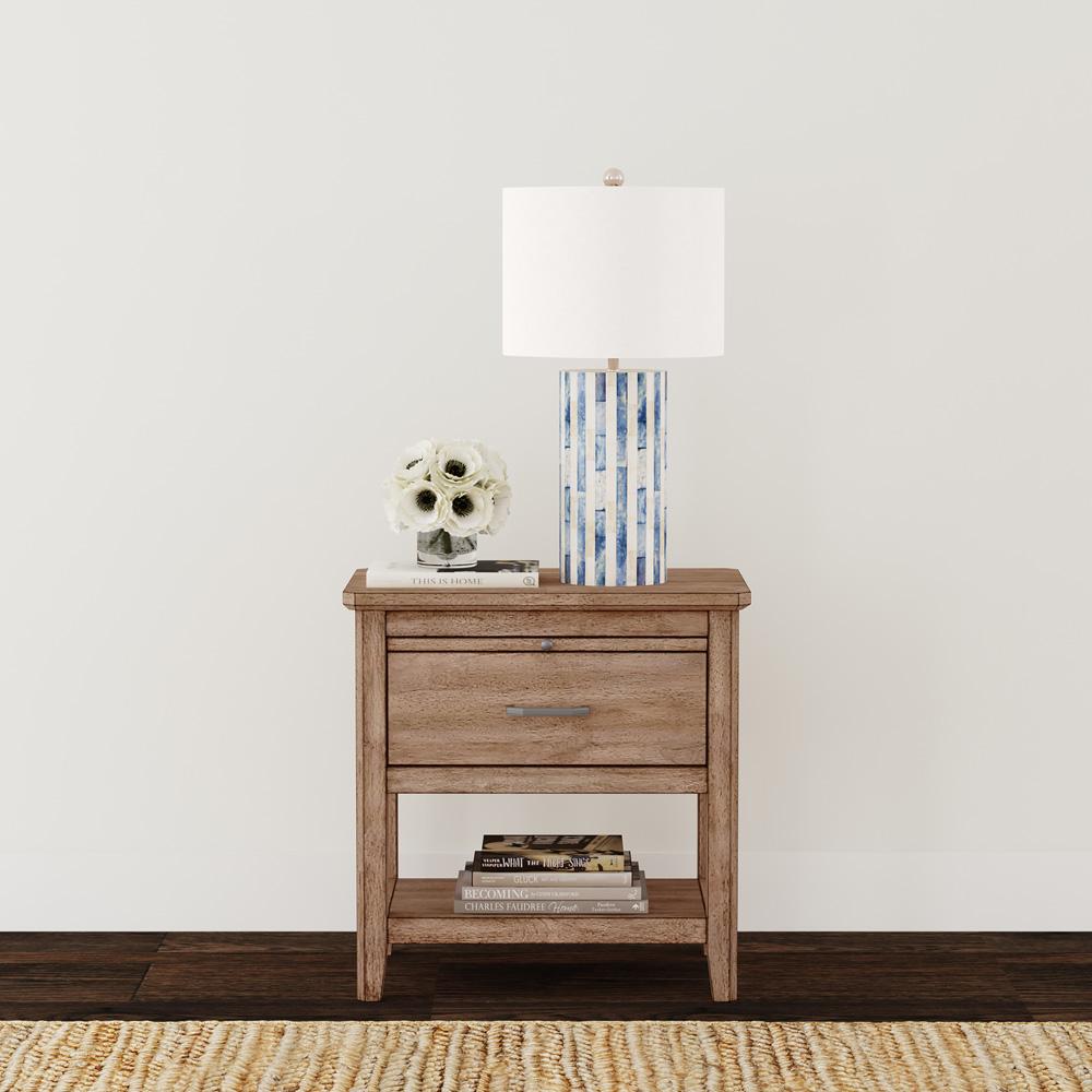 A-America - Geo Heights Nightstand in Butterscotch - GEOBT5750 veiw 9