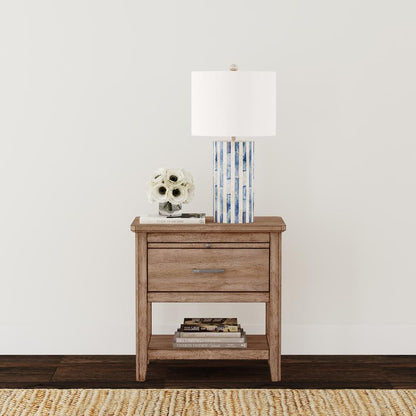 A-America - Geo Heights Nightstand in Butterscotch - GEOBT5750 veiw 9