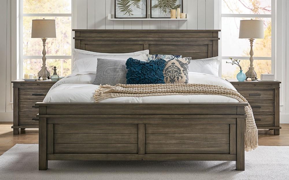A-America - Glacier Point King Panel Bed - GLPGR5130 veiw 3