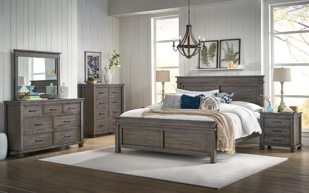 A-America - Glacier Point King Panel Bed - GLPGR5130 veiw 4