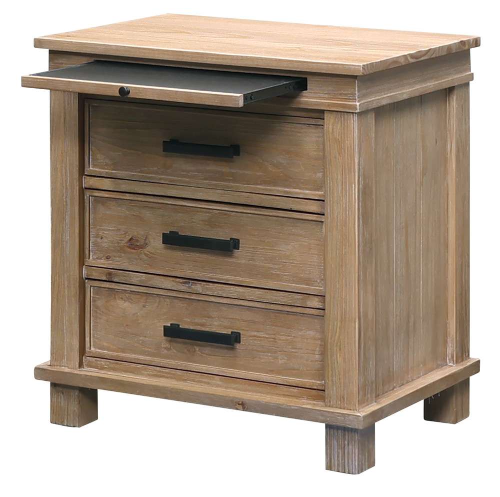 A-America - Glacier Point Nightstand, Golden Java Finish - GLPGJ5750 veiw 3