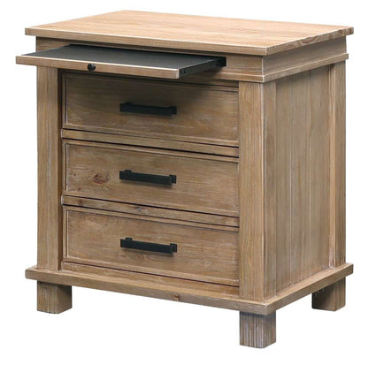 A-America - Glacier Point Nightstand, Golden Java Finish - GLPGJ5750 veiw 3