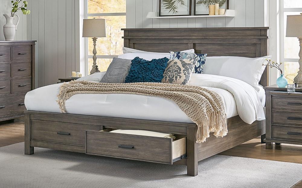 A-America - Glacier Point Queen Storage Bed - GLPGR5031 veiw 2