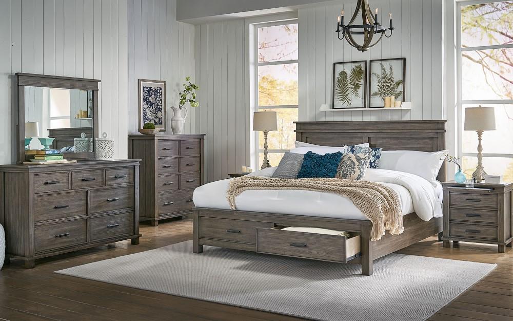 A-America - Glacier Point Queen Storage Bed - GLPGR5031 veiw 3