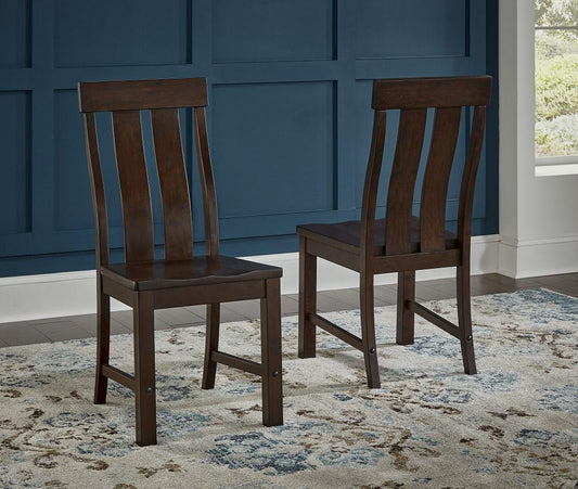 A-America - Henderson Slatback Side Chair (Set of 2) - HDNMB2352 veiw 2
