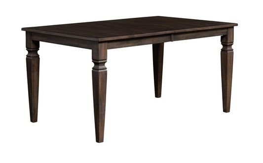 A-America - Kingston 62in - 78in Gather Height Leg Table with (1) 16in Butterfly Leaf - KIGDG6710 veiw 1