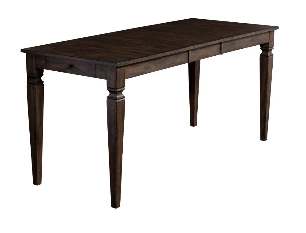 A-America - Kingston 62in - 78in Gather Height Leg Table with (1) 16in Butterfly Leaf - KIGDG6710 veiw 2