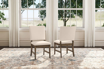 A-America - Leucadia Ladderback Side Chair with Upholstered Seat (2 pack) in Toasted Java - LEUTJ2692 view 5