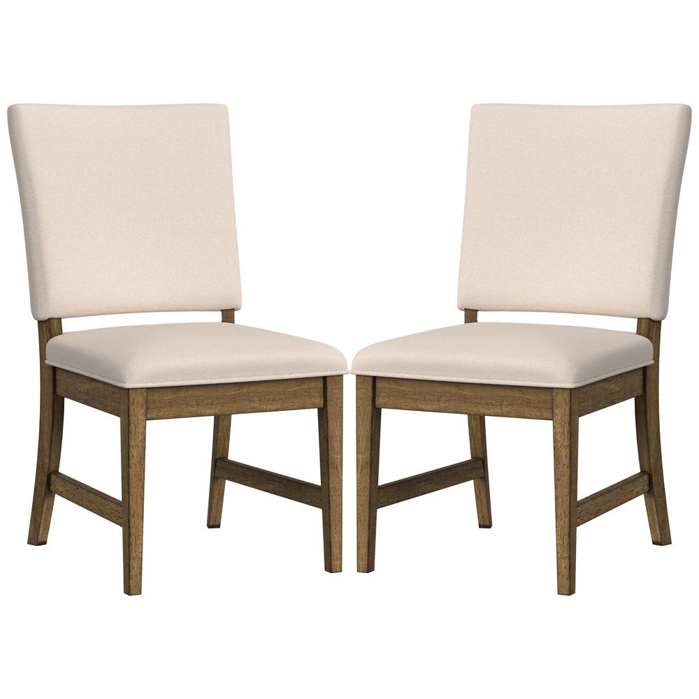 A-America - Leucadia Ladderback Side Chair with Upholstered Seat (2 pack) in Toasted Java - LEUTJ2692 veiw 1