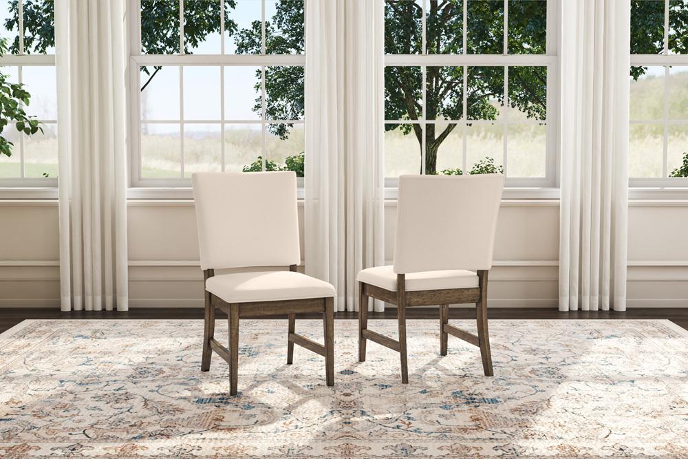 A-America - Leucadia Ladderback Side Chair with Upholstered Seat (2 pack) in Toasted Java - LEUTJ2692 veiw 5
