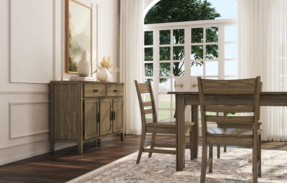 A-America - Leucadia Ladderback Side Chair with Wood Seat (2 pack) in Toasted Java - LEUTJ2552 veiw 4