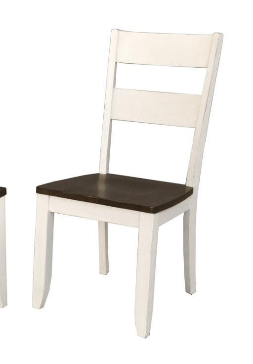 A-America - Mariposa Ladderback Side Chair in Cocoa-Chalk Finish (Set of 2) - MRPCO2552 veiw 1