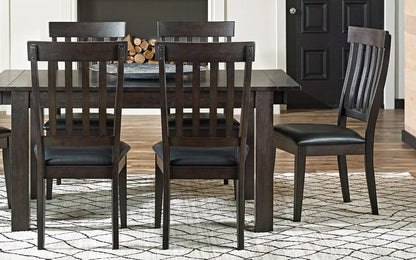 A-America - Mariposa Slatback Side Chair with Upholstered Seat in Warm Grey Finish (Set of 2) - MRPWG2652 view 2