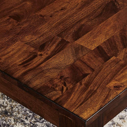 A-America - Mason 54in - 72in Rectangular Leg Table with (1) 18in Butterfly Leaf - MASMA6320 veiw 4