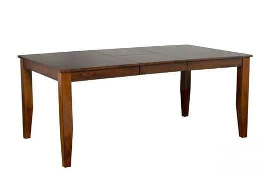 A-America - Mason 54in - 72in Rectangular Leg Table with (1) 18in Butterfly Leaf - MASMA6320 view 1