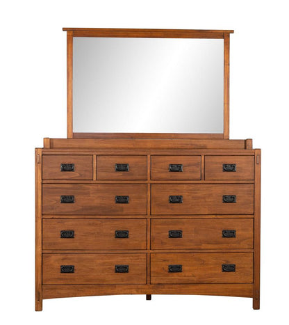 A-America - Mission Hill Dresser & Mirror in Harvest - MIHHA5552 veiw 2