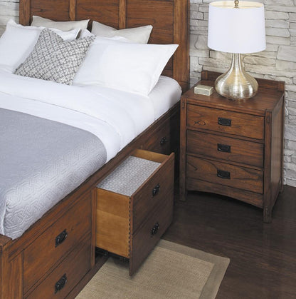 A-America - Mission Hill Queen Storage Captains Bed - MIHHA5051 veiw 4