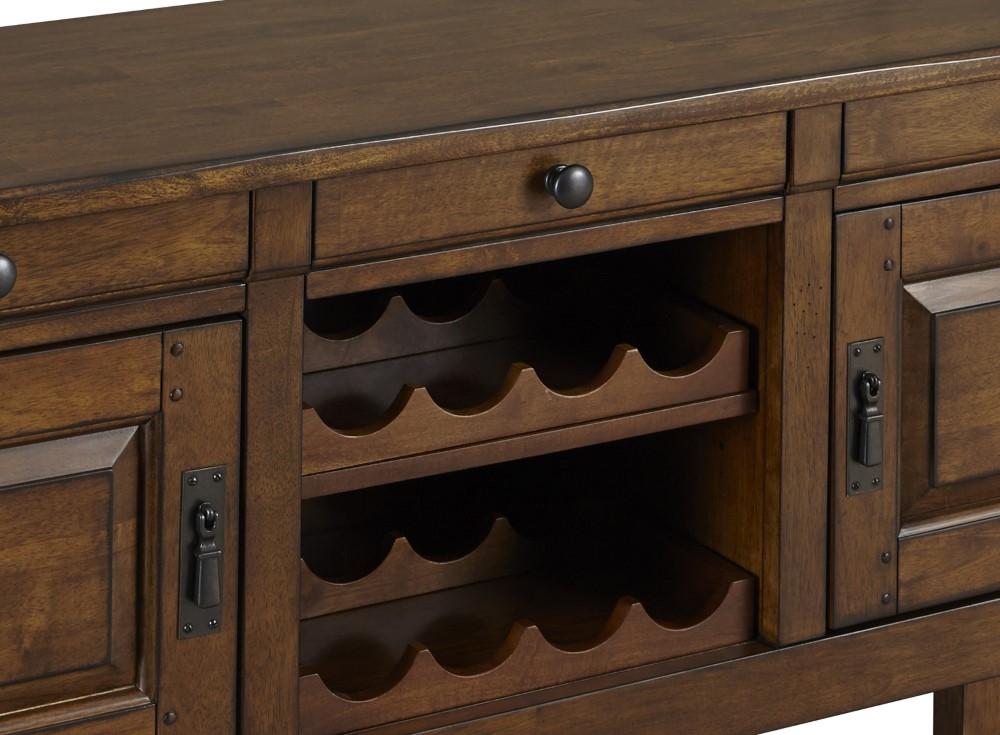 A-America - Ozark 58in Sideboard with Wine Storage - OZAMA9010 veiw 2