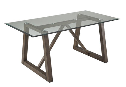 A-America - Palm Canyon 72in Glass Trestle Table - PAMCR6320 veiw 1