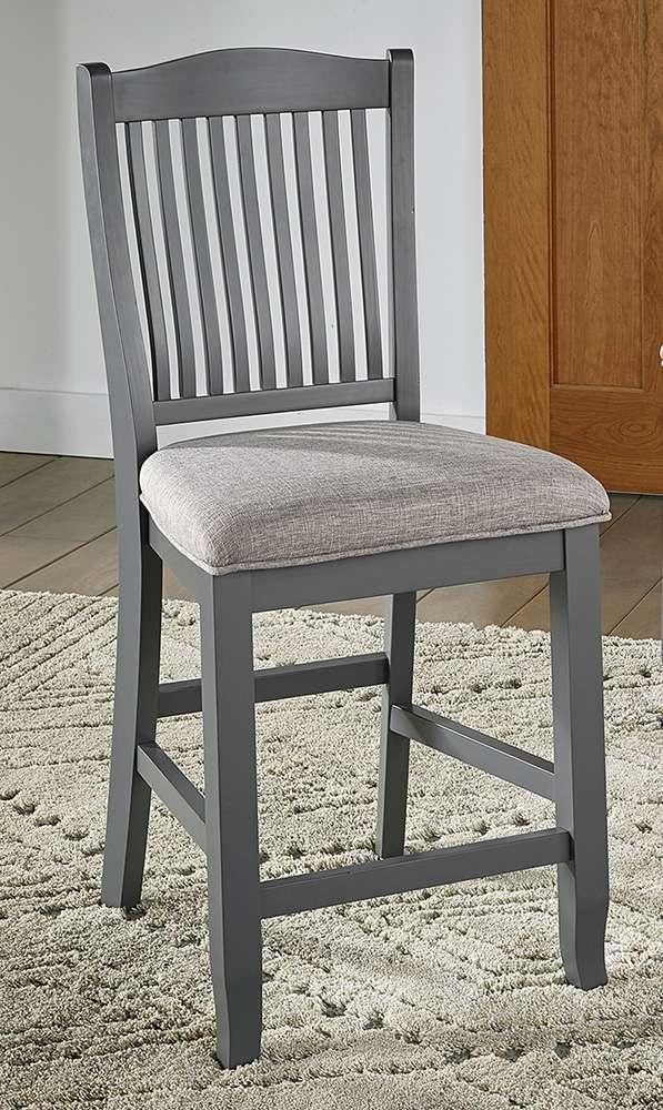 A-America - Port Townsend Slatback Upholstered Stool - POTSP3452 veiw 1