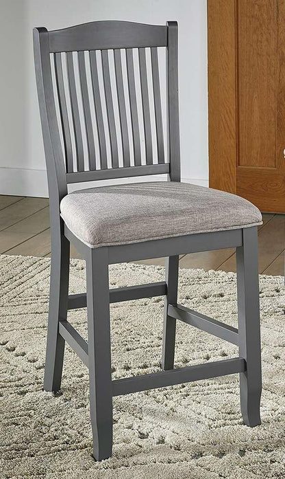 A-America - Port Townsend Slatback Upholstered Stool - POTSP3452 veiw 1