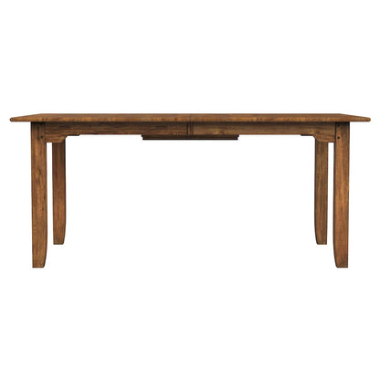 A-America - Silverdale 70" - 90" Leg Table with (1) 20" Self-Storing Butterfly Leaf - SILRU6300 view 3