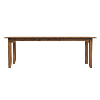 A-America - Silverdale 70" - 90" Leg Table with (1) 20" Self-Storing Butterfly Leaf - SILRU6300 view 5