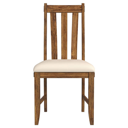 A-America - Silverdale Slatback Chair with Upholstered Seat (Pack of 2) - SILRU2752 view 2