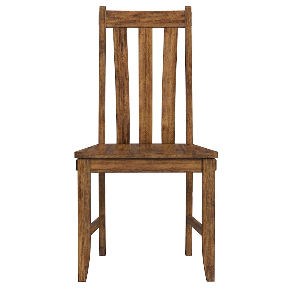 A-America - Silverdale Slatback Chair with Wood Seat (Pack of 2) - SILRU2552 view 2