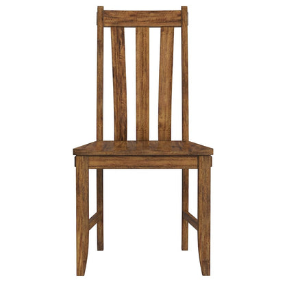 A-America - Silverdale Slatback Chair with Wood Seat (Pack of 2) - SILRU2552 view 2