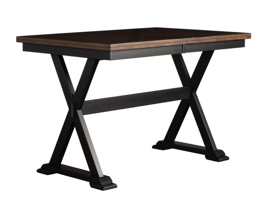 A-America - Stormy Ridge 54in - 72in Gather Height Table with (1) 18in Butterfly Leaf - STOBL6700 veiw 1
