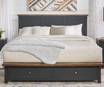 A-America - Stormy Ridge King Storage Bed - STOBL5131 veiw 2