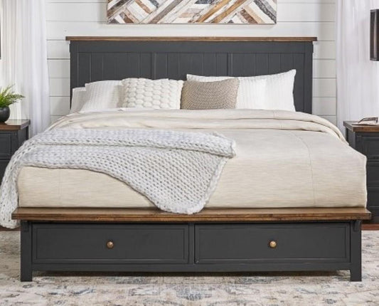 A-America - Stormy Ridge Queen Storage Bed - STOBL5031 veiw 2