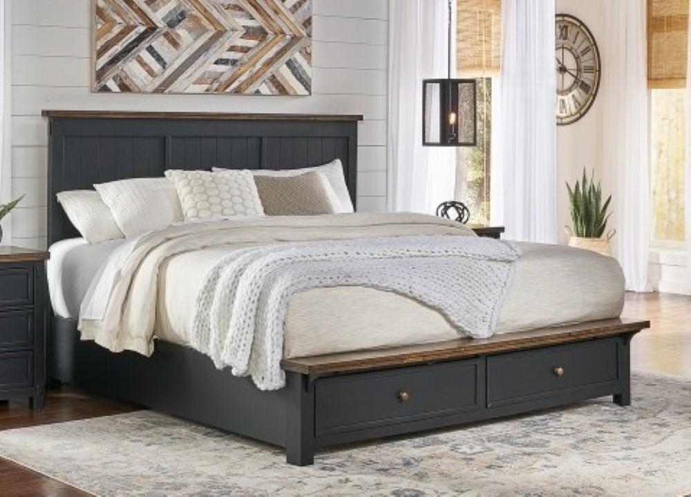 A-America - Stormy Ridge Queen Storage Bed - STOBL5031 veiw 3