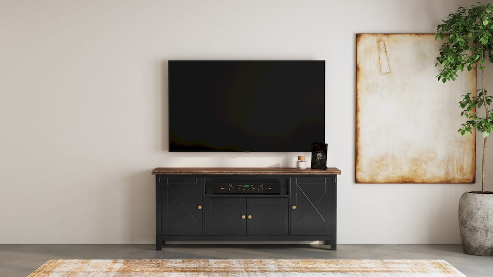 A-America - Stormy Ridge 72" Media Console - STOBL7710 view 4
