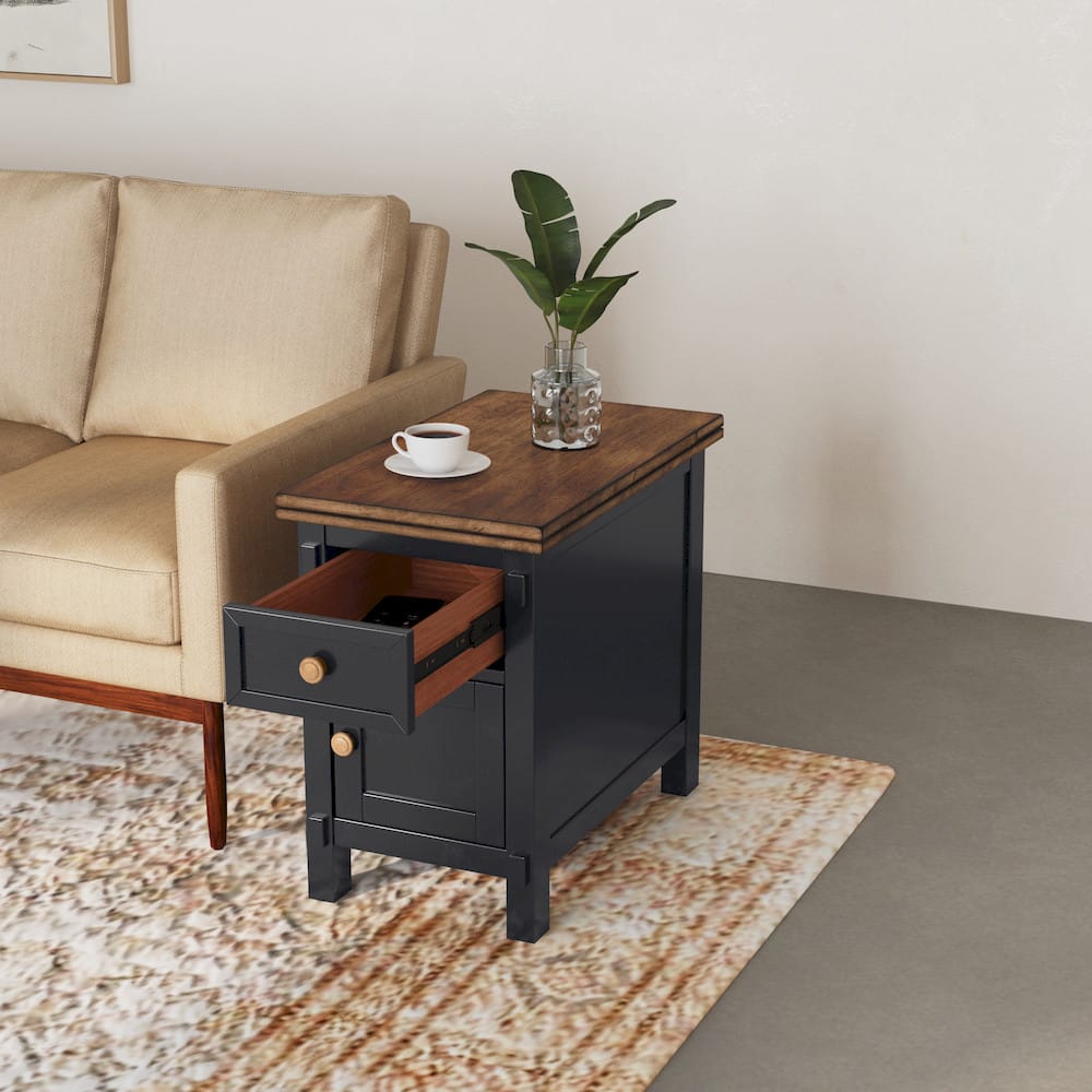A-America - Stormy Ridge Chairside Table - STOBL7020 view 3