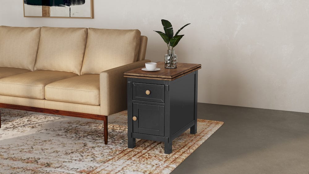 A-America - Stormy Ridge Chairside Table - STOBL7020 view 4