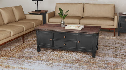 A-America - Stormy Ridge Coffee Table w/ Casters - STOBL7130 view 4