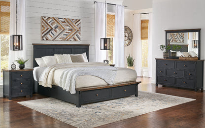 A-America - Stormy Ridge King Storage Bed - STOBL5131 view 9