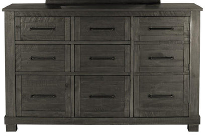 A-America - Sun Valley 9-Drawer Dresser, Charcoal Finish - SUVCL5510 veiw 1