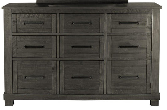 A-America - Sun Valley 9-Drawer Dresser, Charcoal Finish - SUVCL5510 veiw 1