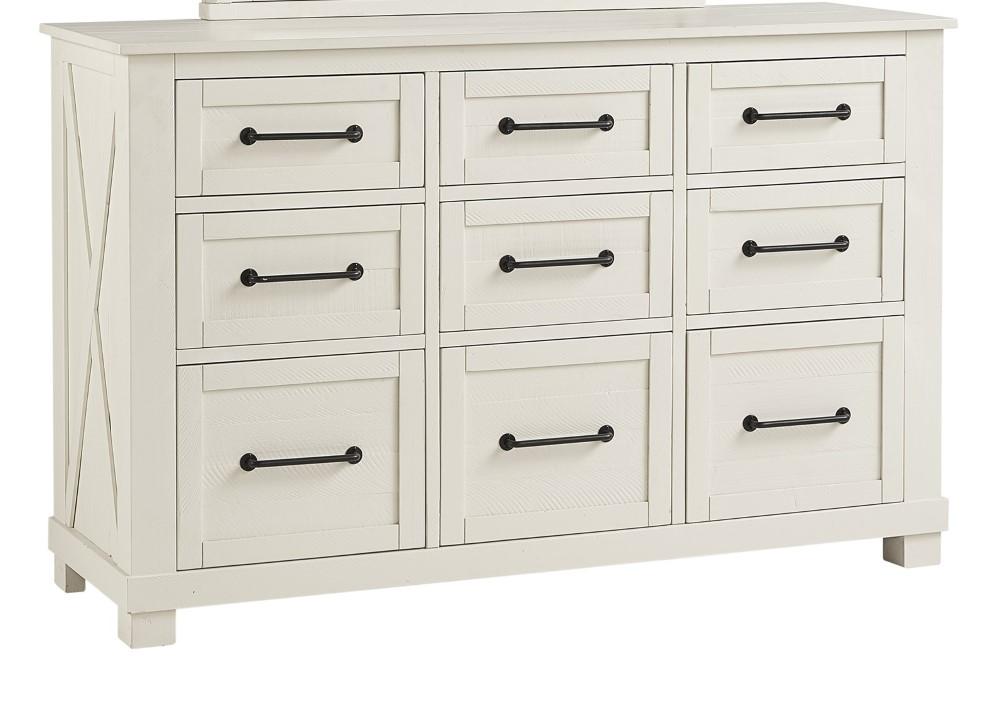 A-America - Sun Valley 9-Drawer Dresser, White Finish - SUVWT5510 veiw 1