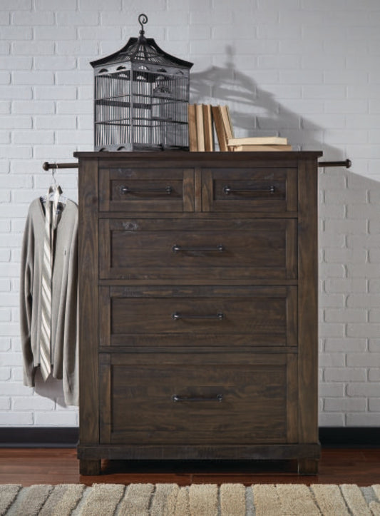 A-America - Sun Valley Chest, Charcoal Finish - SUVCL5600 veiw 2