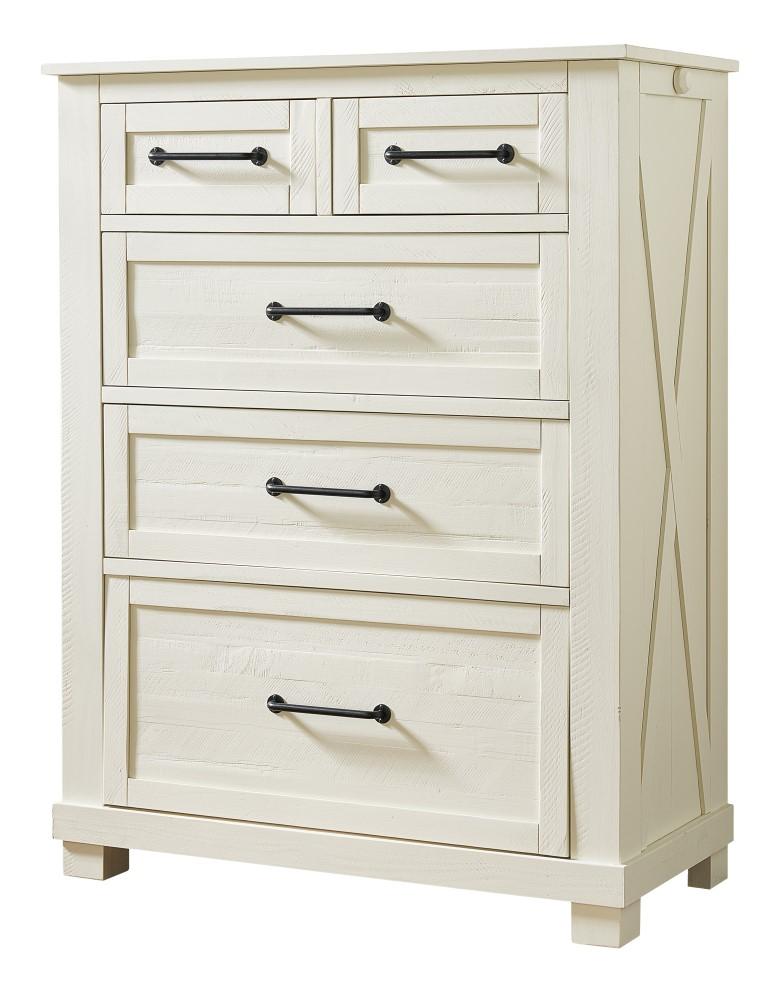 A-America - Sun Valley Chest, White Finish - SUVWT5600 veiw 1